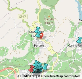 Mappa Via Civitella, 84060 Moio della Civitella SA, Italia (1.6655)