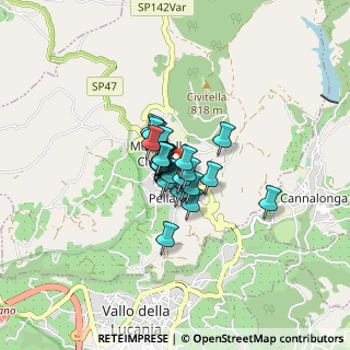 Mappa Via Civitella, 84060 Moio della Civitella SA, Italia (0.42222)