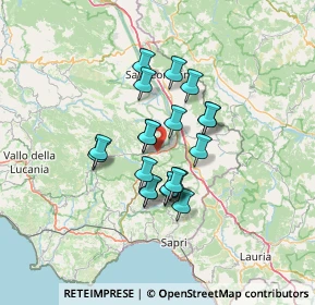 Mappa SS 517var, 84030 Sanza SA (10.707)