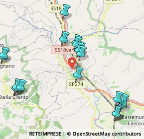 Mappa Via Pioppo, 84060 Omignano SA, Italia (2.7555)