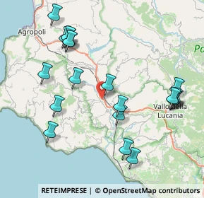 Mappa Via Pioppo, 84060 Omignano SA, Italia (9.577)