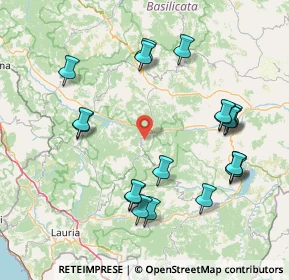 Mappa San Martino D'agri, 85030 San Martino D'agri PZ, Italia (18.633)