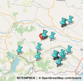 Mappa Via Inghilterra, 75028 Tursi MT, Italia (8.4945)