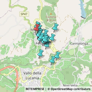 Mappa Via Stoleo, 84060 Moio della Civitella SA, Italia (0.54815)