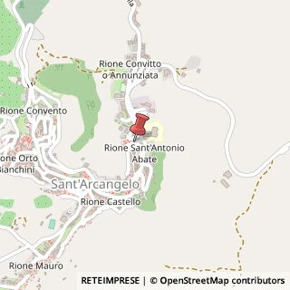 Mappa Via s. antonio abate, 85037 Sant'Arcangelo, Potenza (Basilicata)