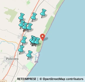 Mappa Via Mare, 75020 Scanzano Jonico MT, Italia (3.786)