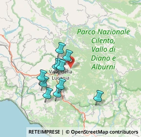 Mappa Via Cesare Battisti, 84040 Cannalonga SA, Italia (6.36727)