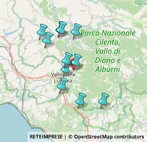 Mappa Via Cesare Battisti, 84040 Cannalonga SA, Italia (6.69364)