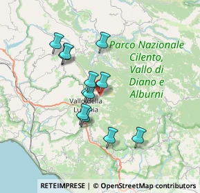 Mappa Via Cesare Battisti, 84040 Cannalonga SA, Italia (6.17583)