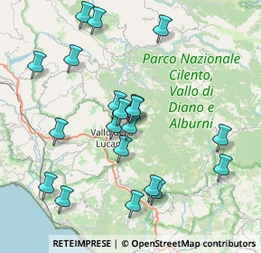Mappa Via Cesare Battisti, 84040 Cannalonga SA, Italia (8.768)