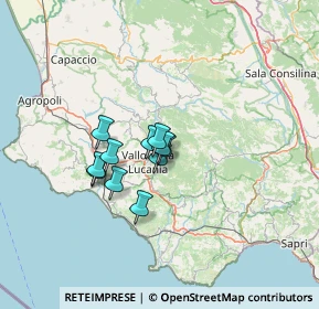 Mappa Via Cesare Battisti, 84040 Cannalonga SA, Italia (9.20818)