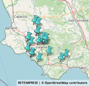 Mappa Via Cesare Battisti, 84040 Cannalonga SA, Italia (10.4985)