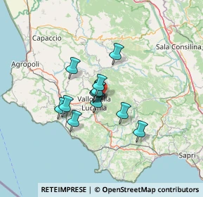 Mappa Via Cesare Battisti, 84040 Cannalonga SA, Italia (9.67667)