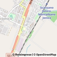Карта Scanzano Jonico
