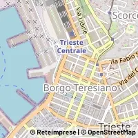 Kaart Trieste