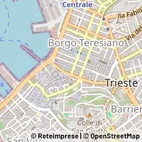 Mapa Trieste