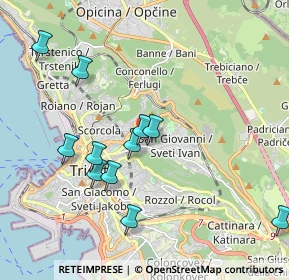 Mappa Via Giovanni Berchet, 34126 Trieste TS, Italia (1.96545)