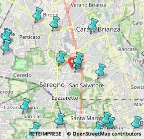 Mappa Via Adda, 20831 Seregno MB, Italia (3.0705)