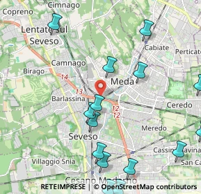 Mappa SP35, 20821 Meda MB, Italia (2.67133)