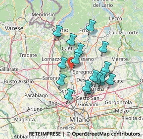 Mappa SP35, 20821 Meda MB, Italia (11.82882)