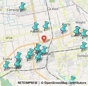 Mappa Presso Spazio Officina, 35013 Cittadella PD, Italia (2.451)