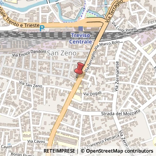 Mappa Strada Terraglio, 42, 31100 Treviso, Treviso (Veneto)