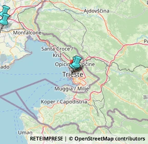 Mappa Via Fabio Severo, 34126 Trieste TS, Italia (40.04077)