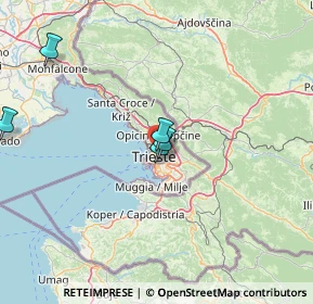 Mappa Via Fabio Severo, 34126 Trieste TS, Italia (37.66455)