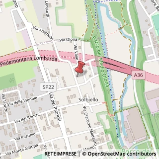 Mappa Via Cesare Battisti, 16, 21058 Solbiate Olona, Varese (Lombardia)