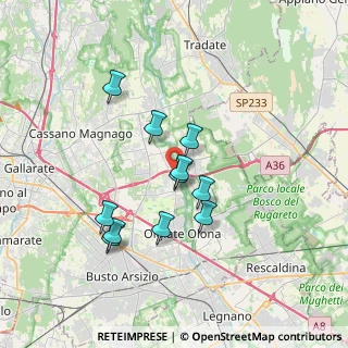 Mappa Via Cesare Battisti, 21058 Solbiate Olona VA, Italia (3.00636)