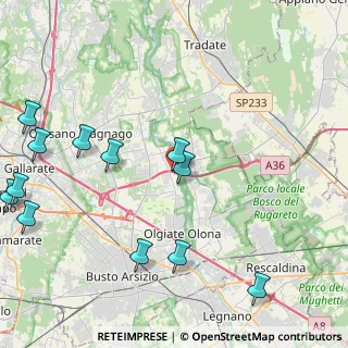 Mappa Via Cesare Battisti, 21058 Solbiate Olona VA, Italia (5.48917)