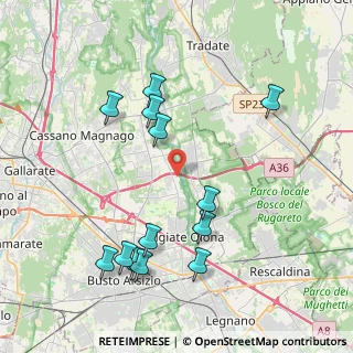 Mappa Via Cesare Battisti, 21058 Solbiate Olona VA, Italia (4.28923)