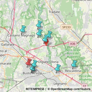 Mappa Via Cesare Battisti, 21058 Solbiate Olona VA, Italia (4.17909)