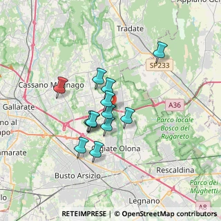 Mappa Via Cesare Battisti, 21058 Solbiate Olona VA, Italia (2.60923)