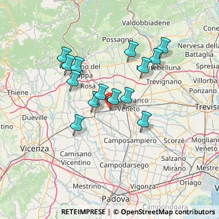 Mappa Via Strà, 35018 San Martino di Lupari PD, Italia (12.54571)
