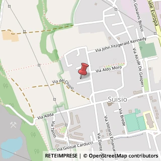 Mappa Via Generale Carlo Alberto Dalla Chiesa, 6, 24040 Suisio, Bergamo (Lombardia)