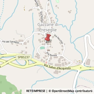 Mappa Via nuova, 25070 Preseglie, Brescia (Lombardia)