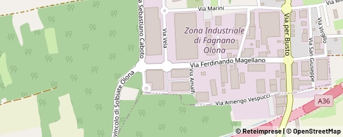 Mappa Fagnano Olona