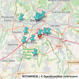 Mappa Via Presolana, 24052 Azzano San Paolo BG, Italia (3.235)