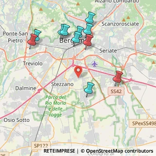 Mappa Via Presolana, 24052 Azzano San Paolo BG, Italia (4.40545)