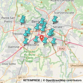 Mappa Via Presolana, 24052 Azzano San Paolo BG, Italia (2.99625)