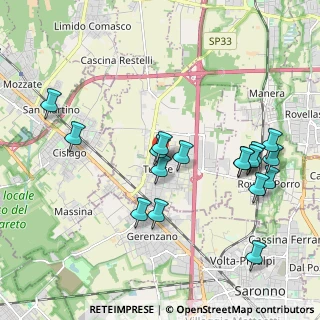 Mappa Via San Giuseppe, 22078 Turate CO, Italia (2.09)
