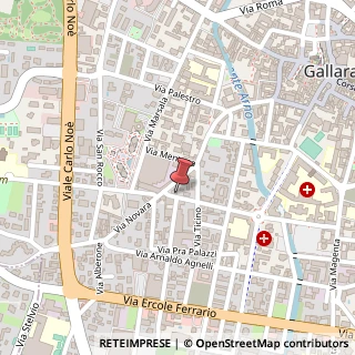 Mappa Via Gerolamo Cardano, 18, 21013 Gallarate, Varese (Lombardia)