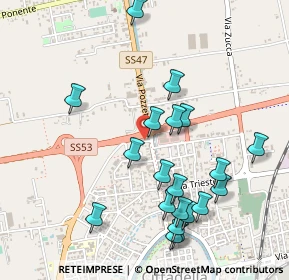 Mappa Vicolo del Folo, 35013 Cittadella PD, Italia (0.524)