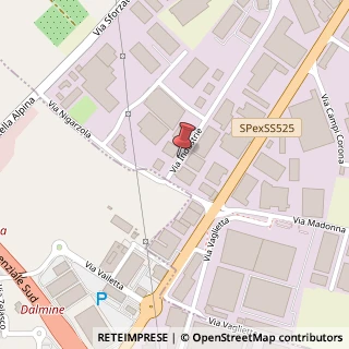 Mappa Via Industrie, 16, 24040 Lallio, Bergamo (Lombardia)