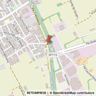 Mappa Via Cremasca, 17, 24052 Azzano San Paolo, Bergamo (Lombardia)