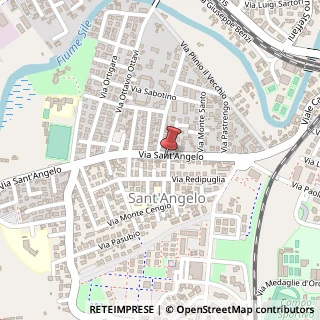 Mappa Via di Sant'Angelo, 37, 31100 Treviso, Treviso (Veneto)