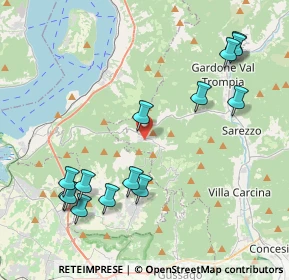 Mappa Via Duche, 25060 Polaveno BS, Italia (4.66714)