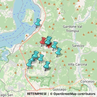 Mappa Via Duche, 25060 Polaveno BS, Italia (2.665)