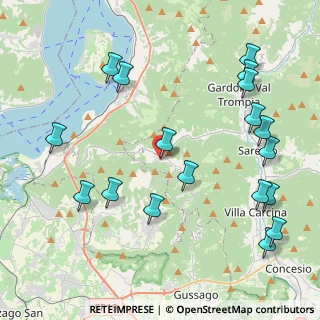 Mappa Via Duche, 25060 Polaveno BS, Italia (5.02278)